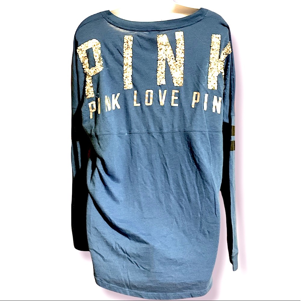 Sequin Back Victoria’s Secret PINK Oversized Top
